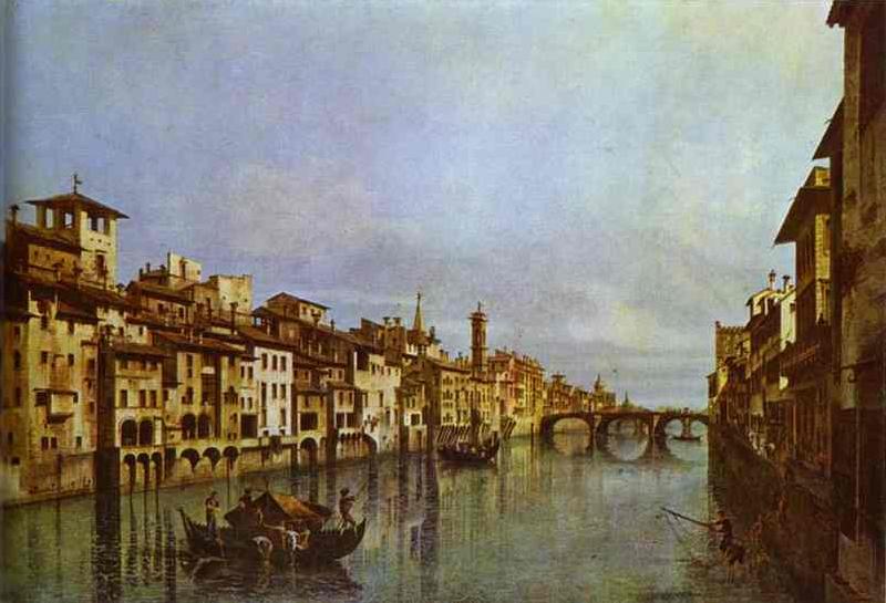 Bernardo Bellotto Arno in Florence.